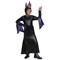 Kids Deluxe Disney Snow White Evil Queen Costume Dress Hood Crown